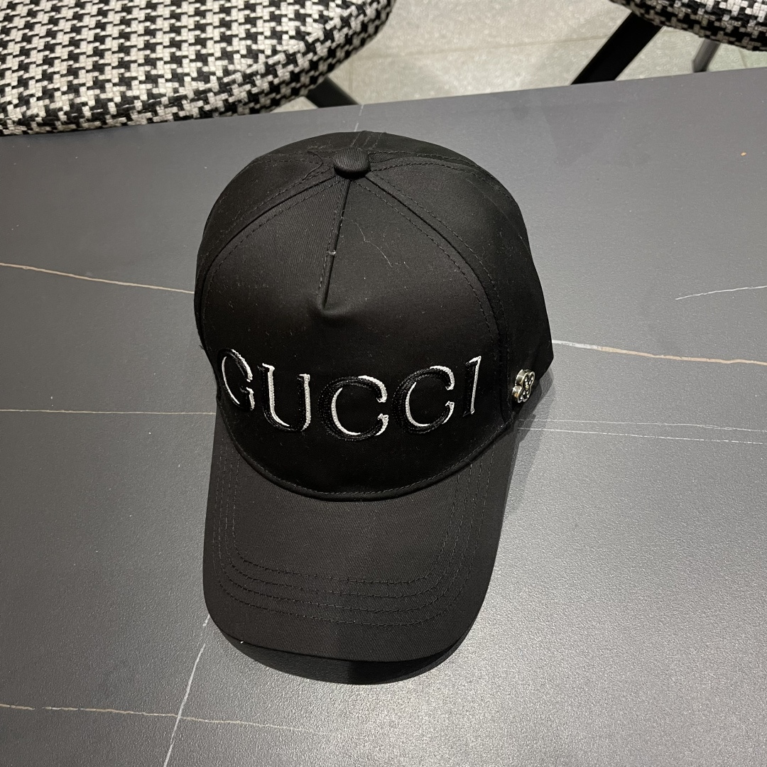  P古奇棒球帽♥️GUCCI🧢官网新品，棒球帽，原单品质火爆来袭 🔥🎩 工艺非常精美 高档大气上档次！低