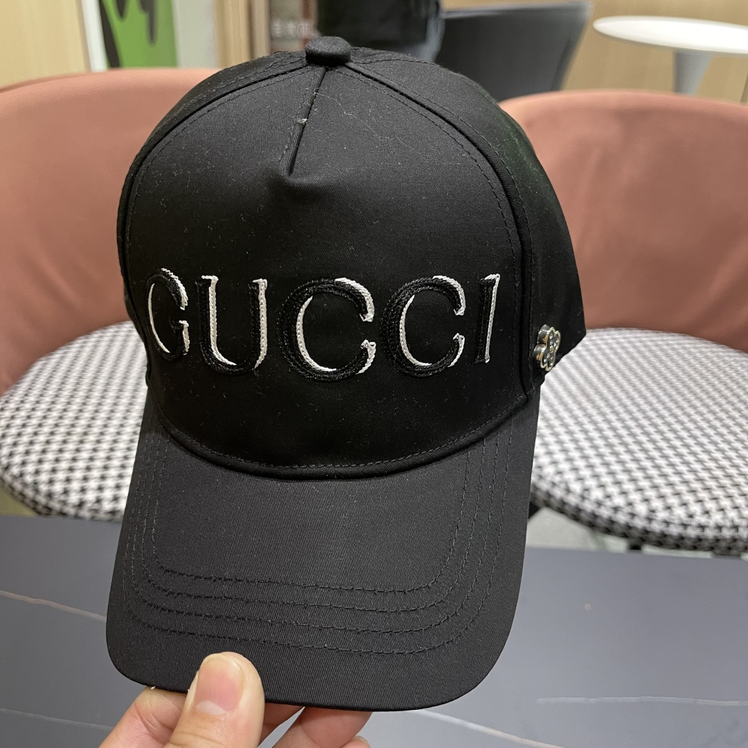  P古奇棒球帽♥️GUCCI🧢官网新品，棒球帽，原单品质火爆来袭 🔥🎩 工艺非常精美 高档大气上档次！低