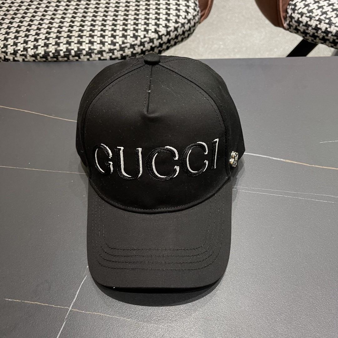  P古奇棒球帽♥️GUCCI🧢官网新品，棒球帽，原单品质火爆来袭 🔥🎩 工艺非常精美 高档大气上档次！低