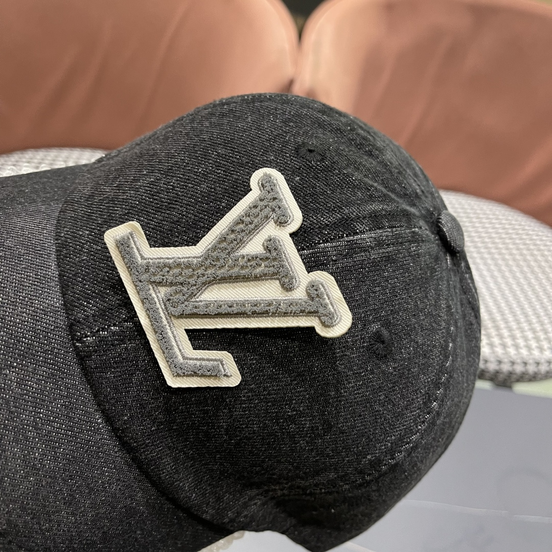  LV路易威登牛仔棒球帽🧢轻盈透气。完美版型，独家实物拍摄，男女适用