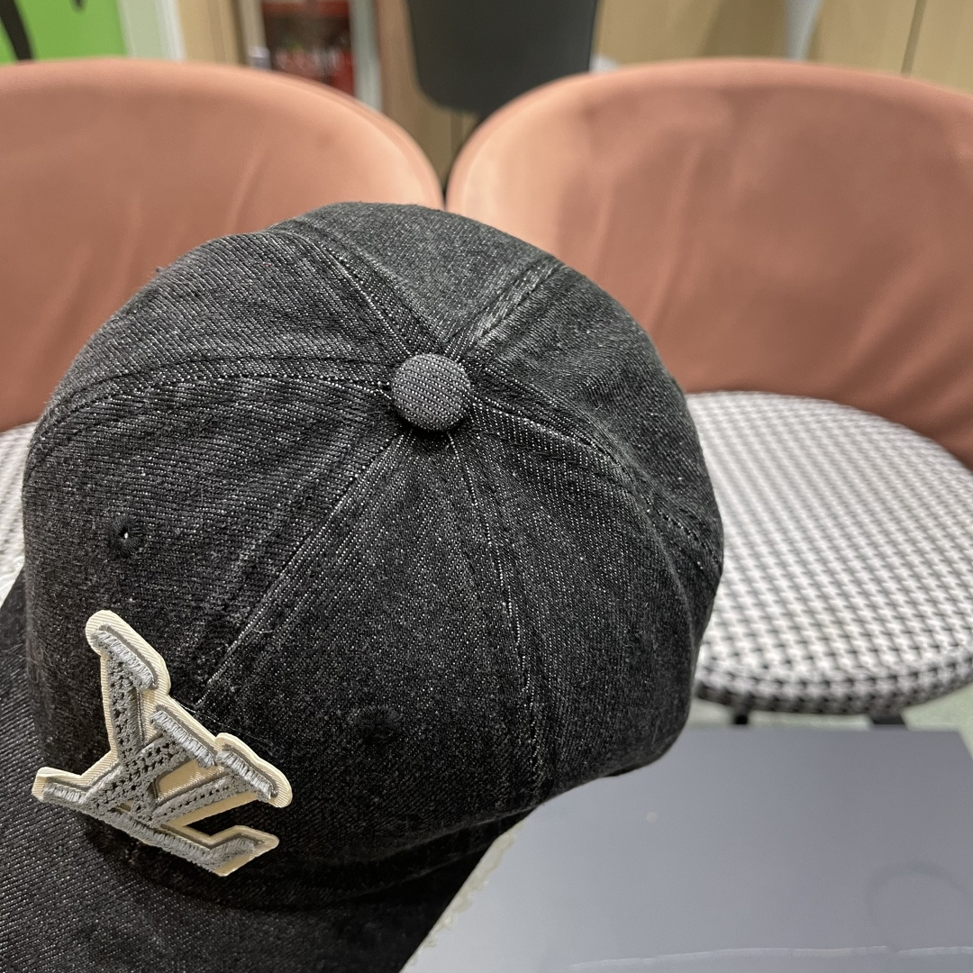  LV路易威登牛仔棒球帽🧢轻盈透气。完美版型，独家实物拍摄，男女适用