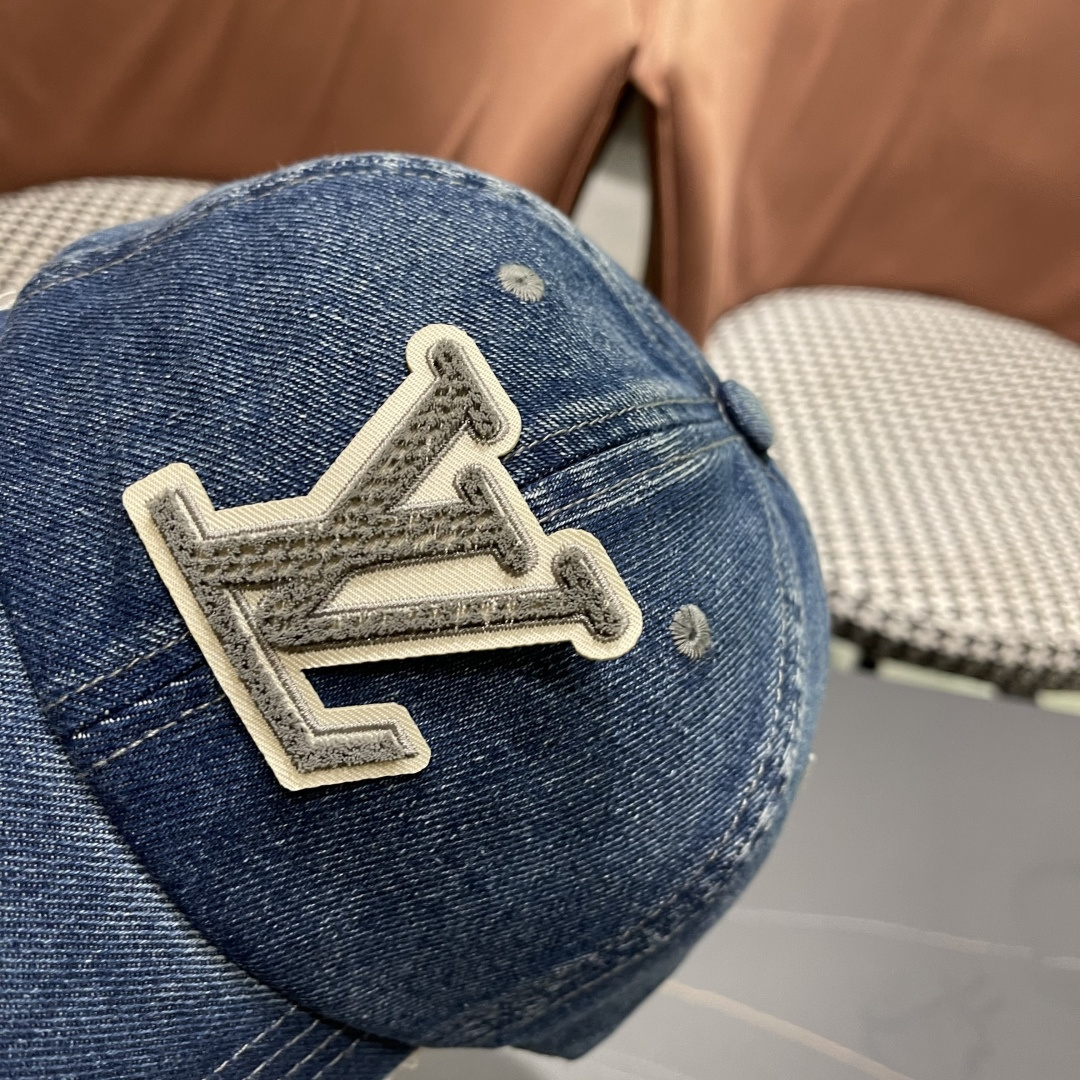  LV路易威登牛仔棒球帽🧢轻盈透气。完美版型，独家实物拍摄，男女适用
