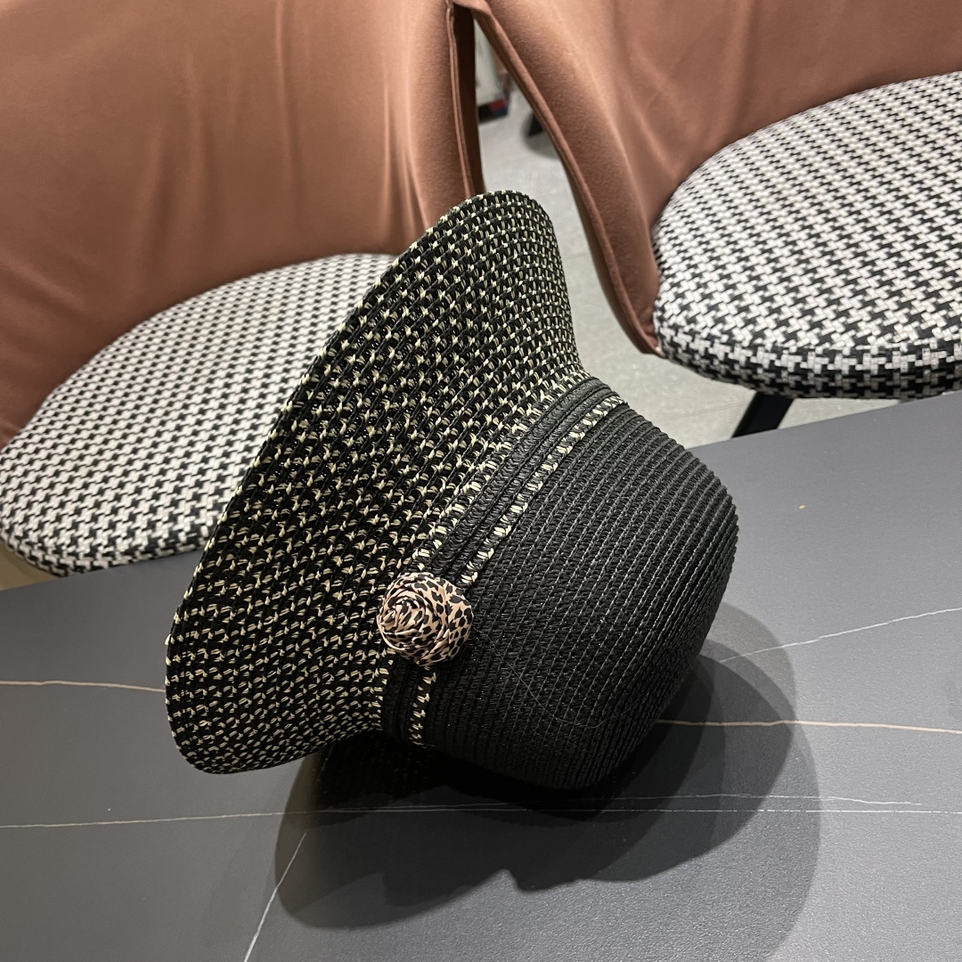  【DIOR迪奥】2025新款水桶草编遮阳草帽盆帽🤩沙滩风，简约大方，百搭单品～出街首选，新款帽型超美腻