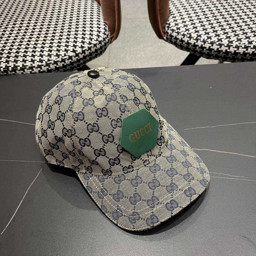 古奇棒球帽♥️GUCCI🧢官网新品，棒球帽，原单品质火爆来袭 🔥🎩 工艺非常精美 高档大气上档次！方便携