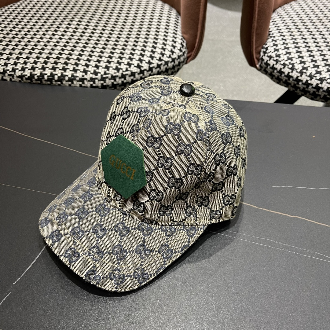 古奇棒球帽♥️GUCCI🧢官网新品，棒球帽，原单品质火爆来袭 🔥🎩 工艺非常精美 高档大气上档次！方便携