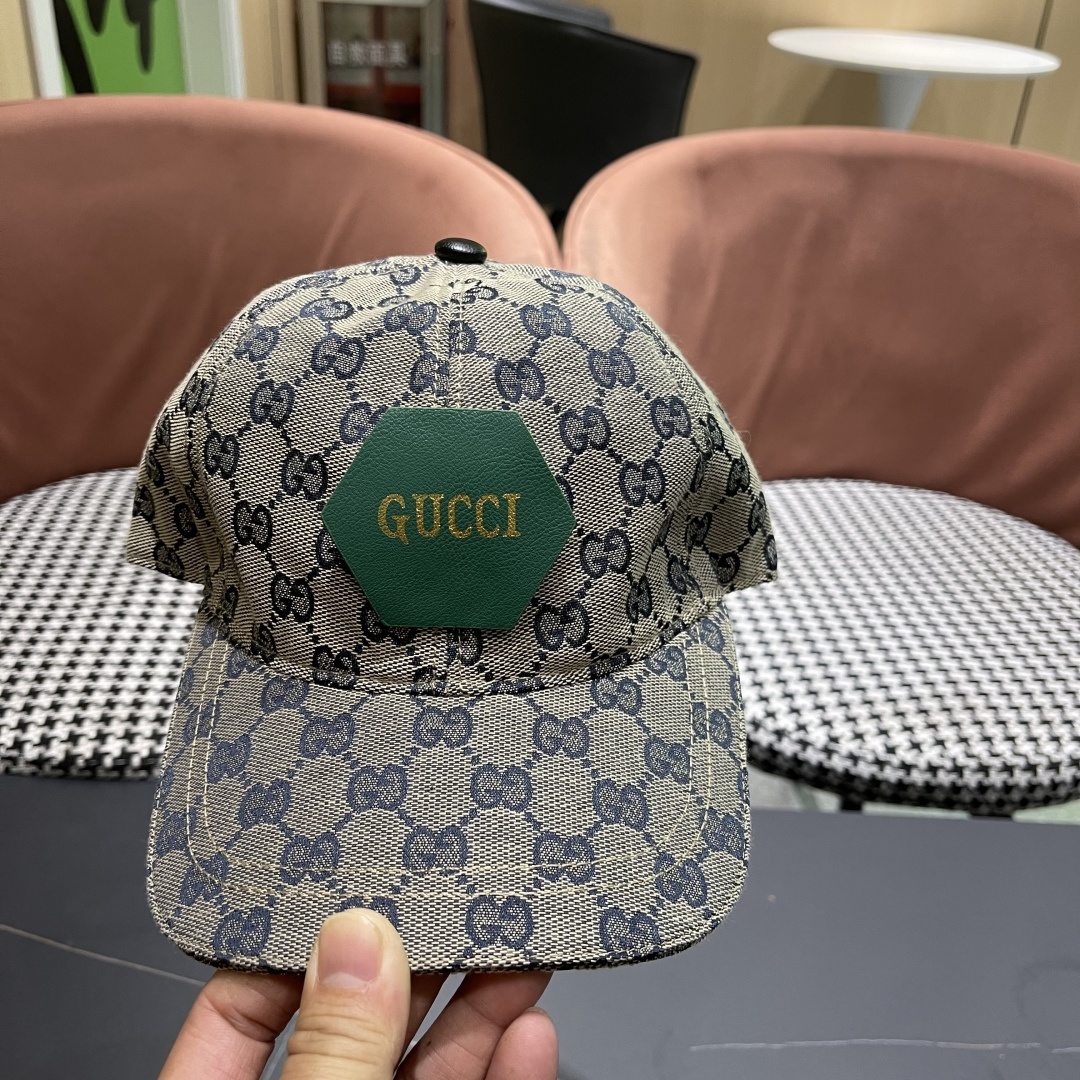 古奇棒球帽♥️GUCCI🧢官网新品，棒球帽，原单品质火爆来袭 🔥🎩 工艺非常精美 高档大气上档次！方便携