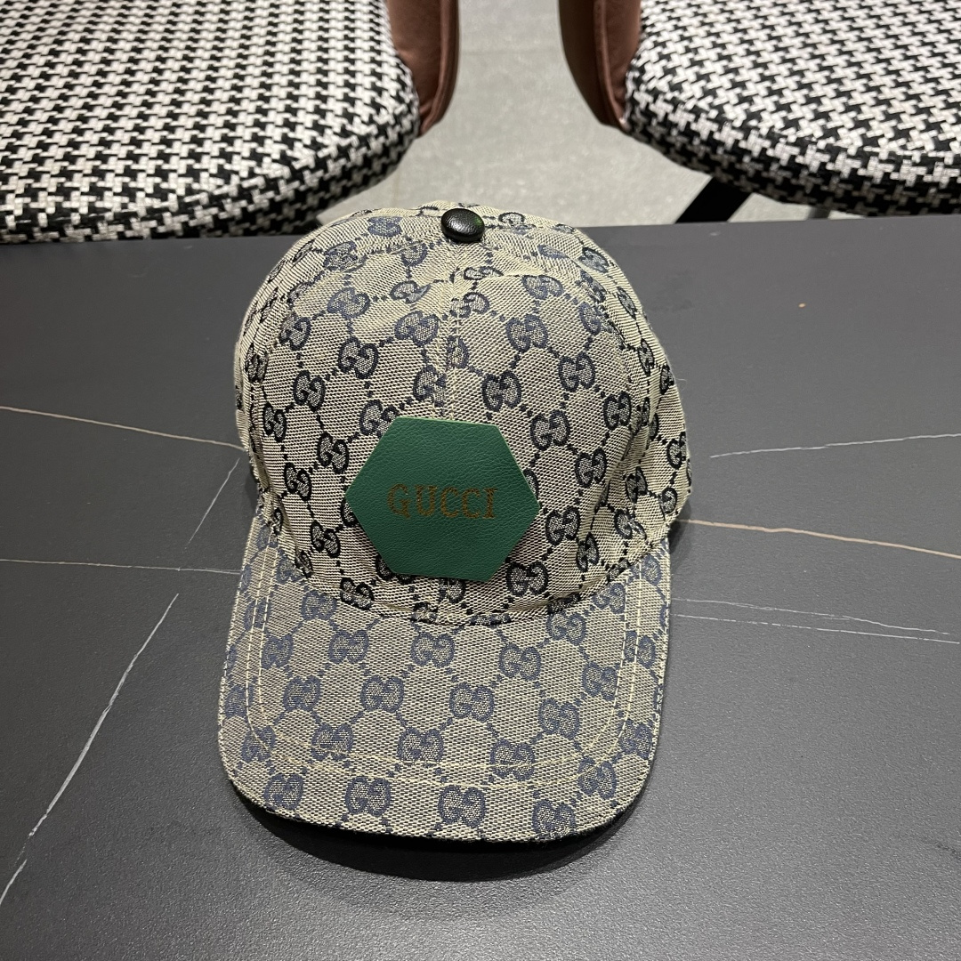 古奇棒球帽♥️GUCCI🧢官网新品，棒球帽，原单品质火爆来袭 🔥🎩 工艺非常精美 高档大气上档次！方便携