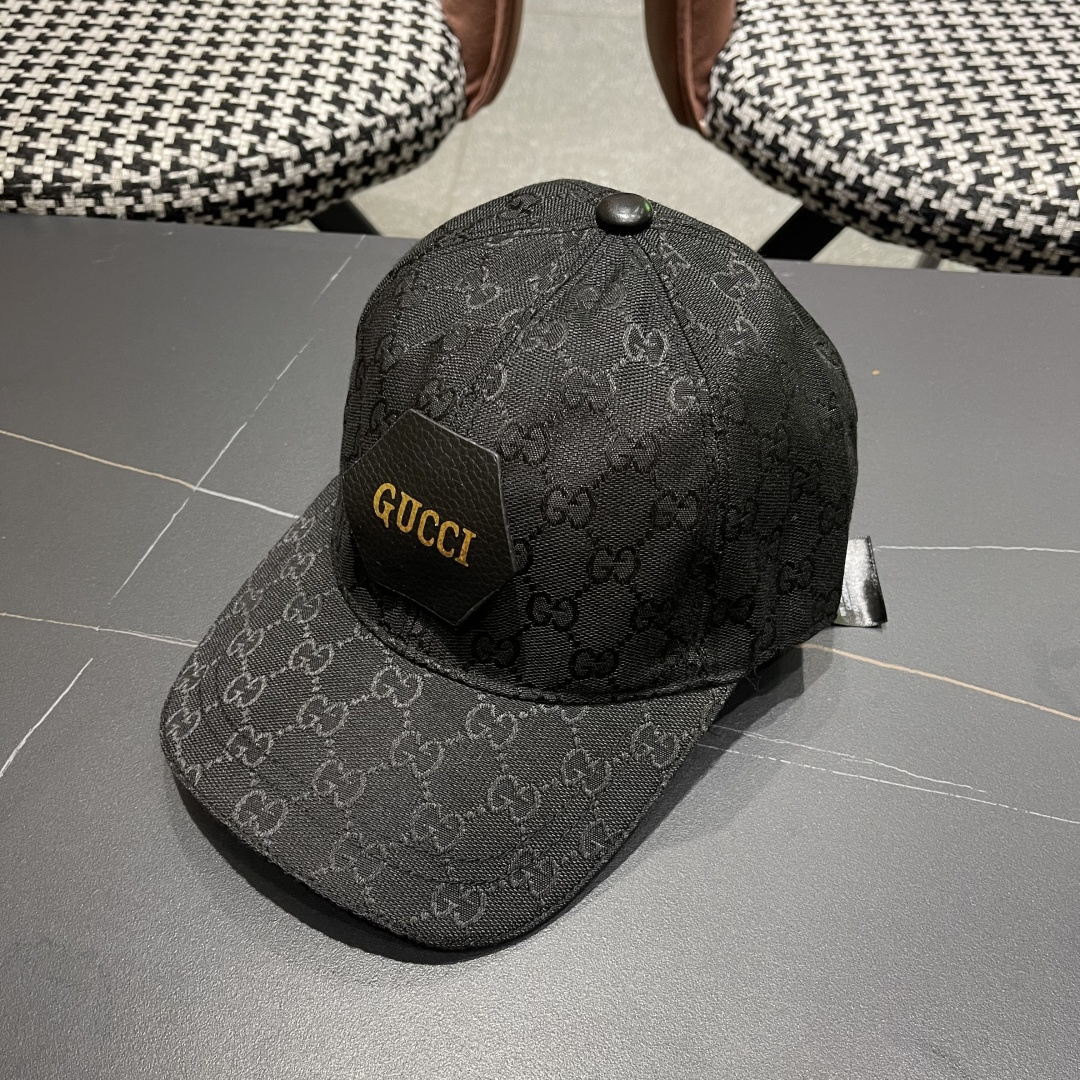 古奇棒球帽♥️GUCCI🧢官网新品，棒球帽，原单品质火爆来袭 🔥🎩 工艺非常精美 高档大气上档次！方便携