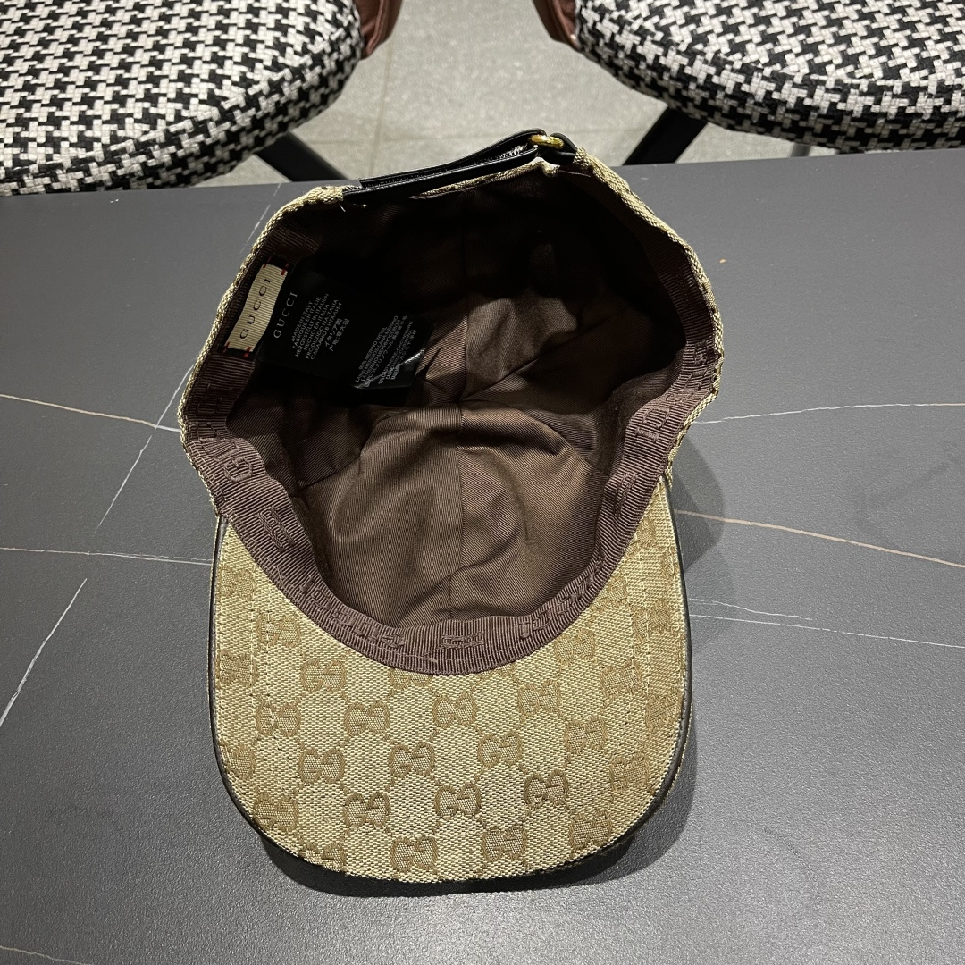 古奇棒球帽♥️GUCCI🧢官网新品，棒球帽，原单品质火爆来袭 🔥🎩 工艺非常精美 高档大气上档次！方便携