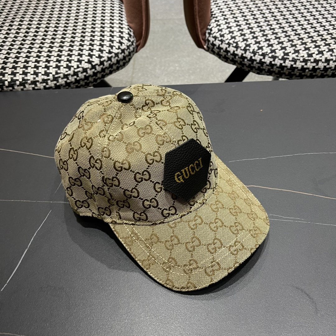 古奇棒球帽♥️GUCCI🧢官网新品，棒球帽，原单品质火爆来袭 🔥🎩 工艺非常精美 高档大气上档次！方便携
