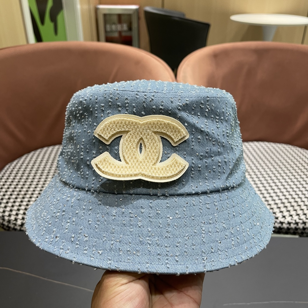  Chanel香奈儿新款25春夏新款渔夫帽订单货，可通过国检品质雅痞时髦街头风
超酷，色系也太好看了