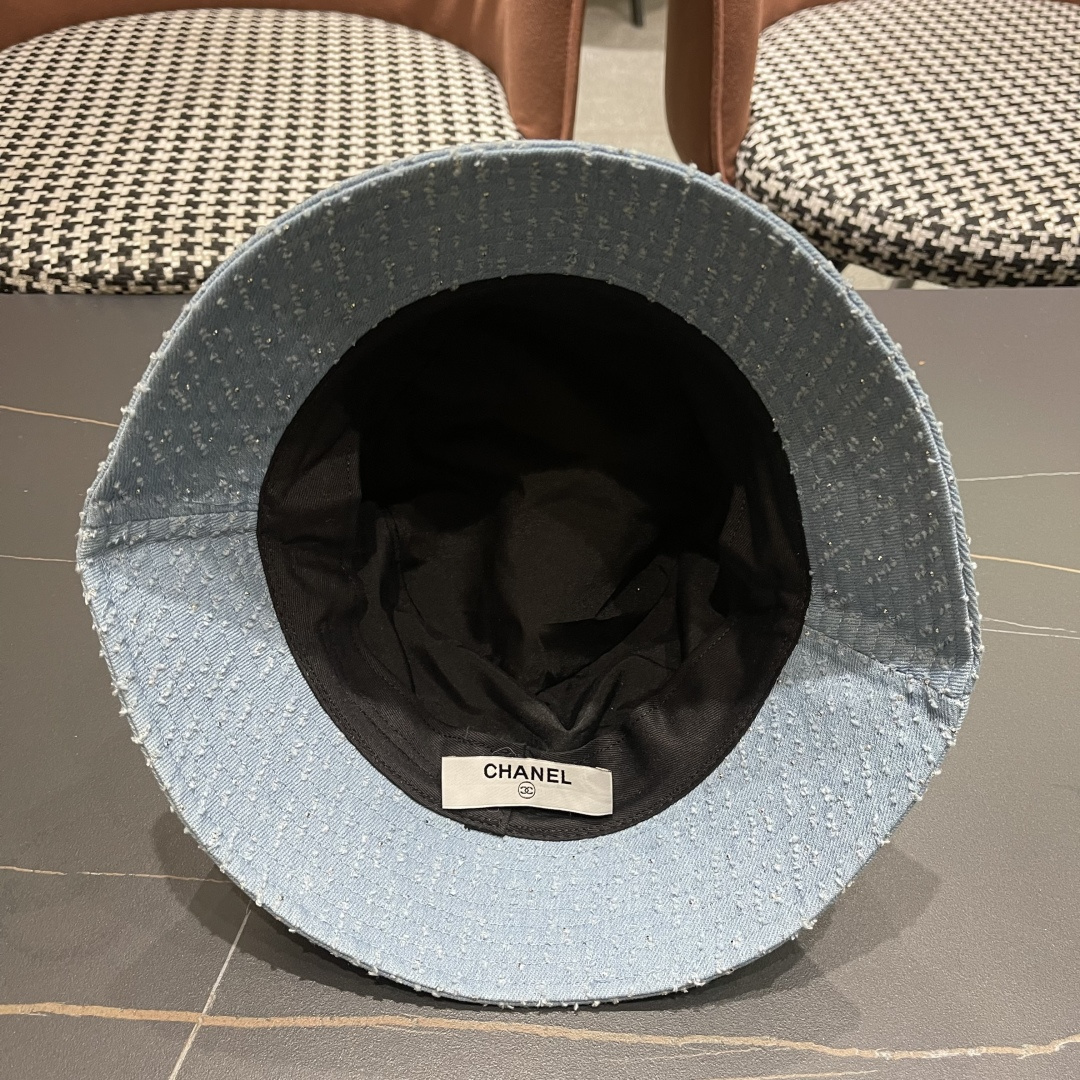 Chanel香奈儿新款25春夏新款渔夫帽订单货，可通过国检品质雅痞时髦街头风
超酷，色系也太好看了
