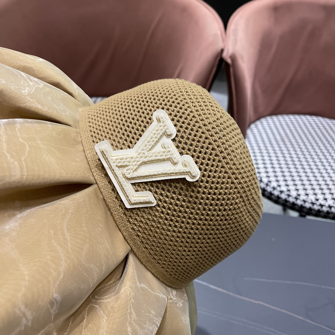 【LV路易威登】2025新款蝴蝶结折叠款遮阳大帽檐渔夫帽～简约大气,小香风遮阳效果一绝、随意折叠都不会变