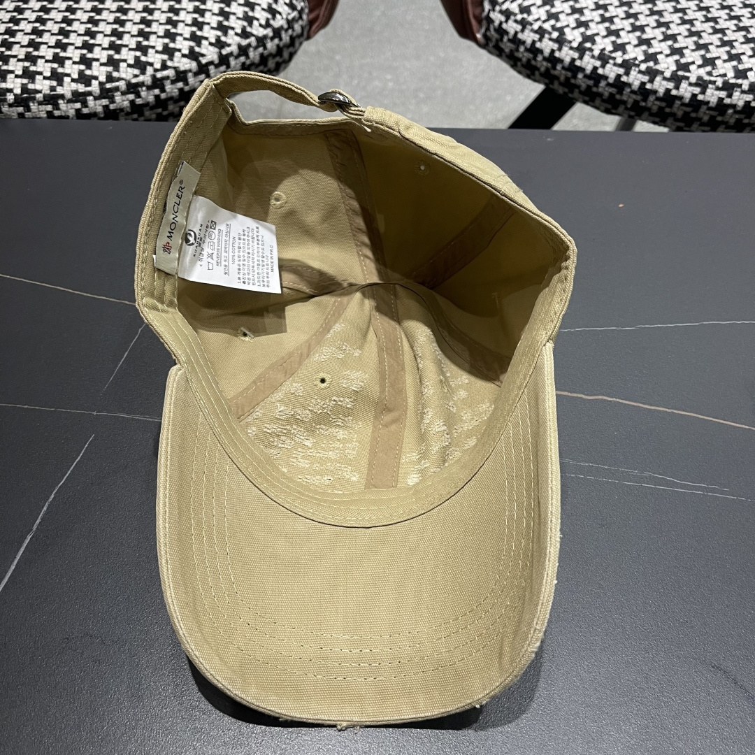  蒙口Moncler🆕2025春款新款个性棒球帽，透气性巨佳，四季佩戴款高颜值时尚单品！男女同款