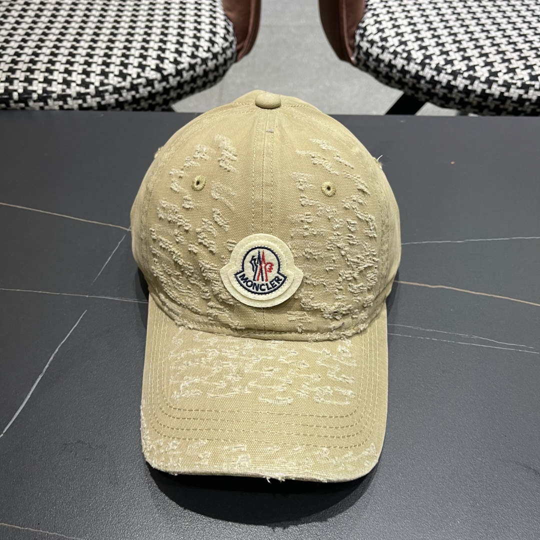  蒙口Moncler🆕2025春款新款个性棒球帽，透气性巨佳，四季佩戴款高颜值时尚单品！男女同款