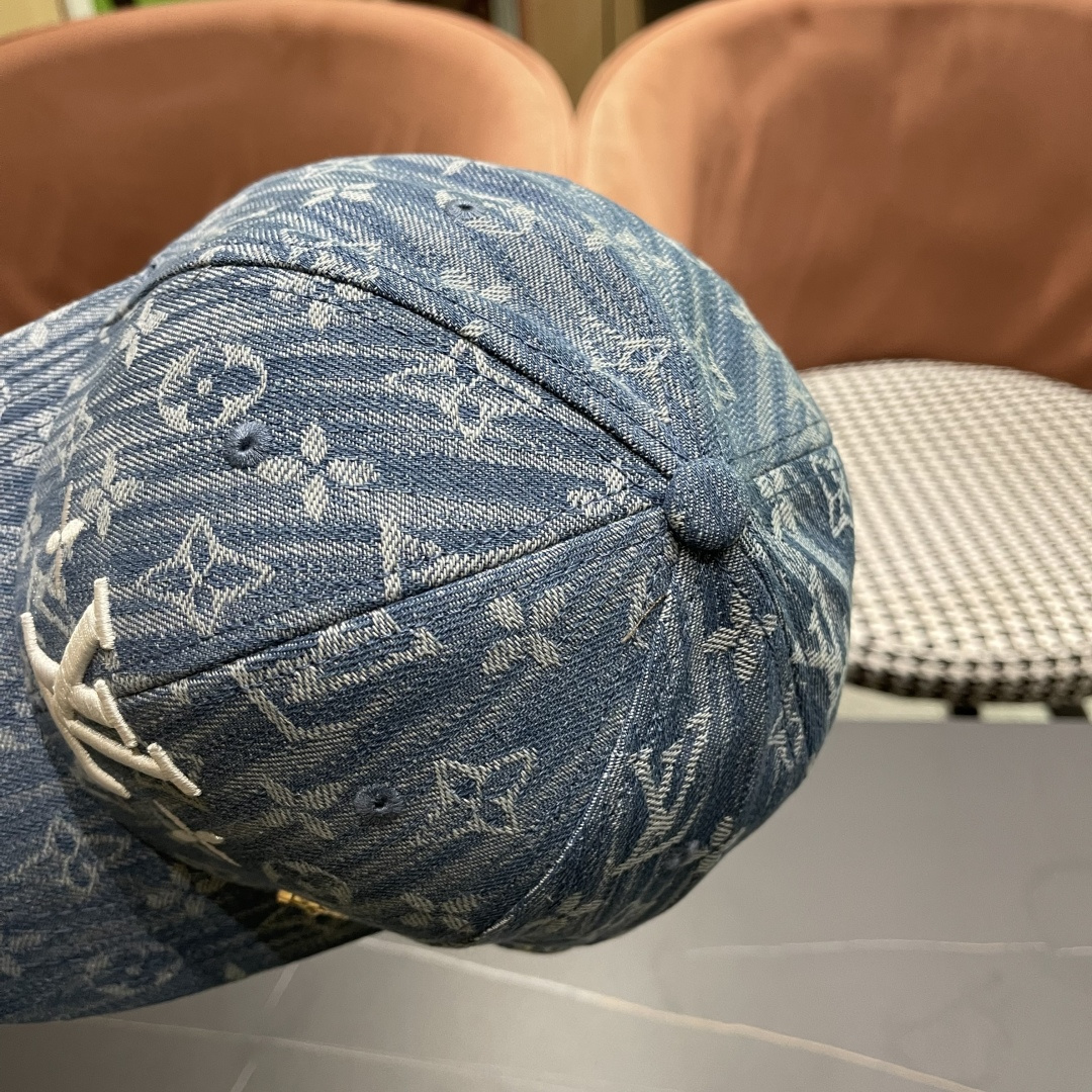 🧢路易威登原单牛仔棒球帽 LouisVuitton😍新款LV棒球帽，男女通用！跑量！