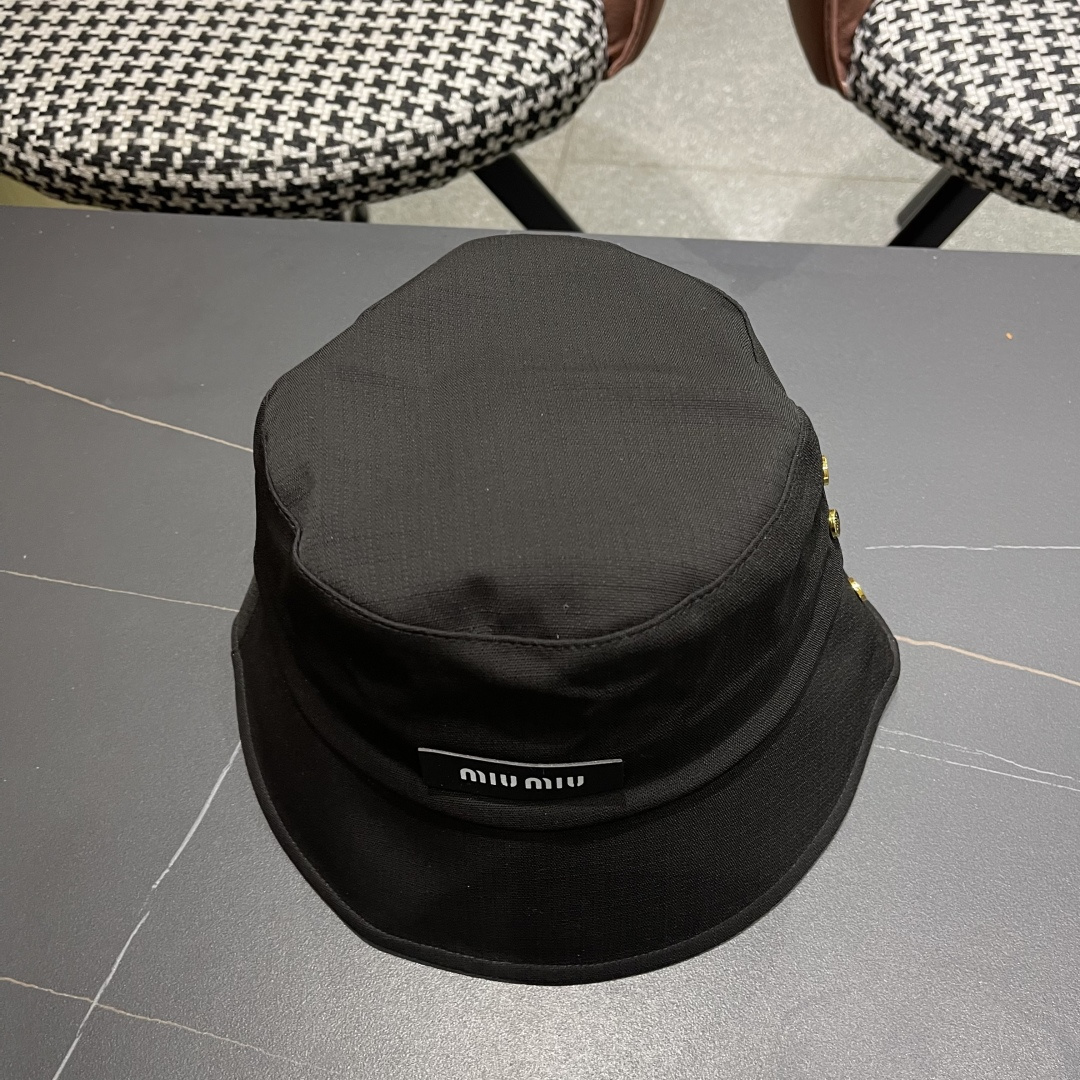  谬谬夏季新款日系小众设计风格渔夫帽简约尚时风，男女同款！高质品，尊享品质感！