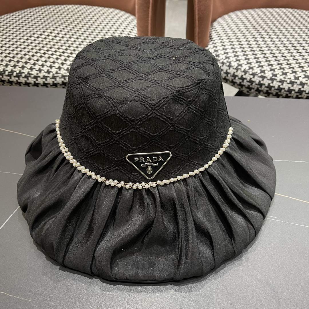 NO:356928,Prada Prada Korean style tulle fisherman hat women's spring and summer travel elegant and versatile foldable sun protection sun hat hat straw hat fisherman hat baseball hat, hat, prada, prada, espadrilles, hats普拉达Prada韩版薄纱渔夫帽女款春夏出游优雅百搭可折叠防晒遮阳帽帽子草帽渔夫帽棒球帽,帽子,prada,prada,espadrilles,hats,hat