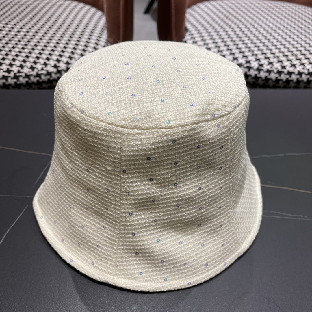  普拉达Prada帽子女渔夫帽春夏韩版百搭纯色韩国东大门代购简约休闲水桶帽