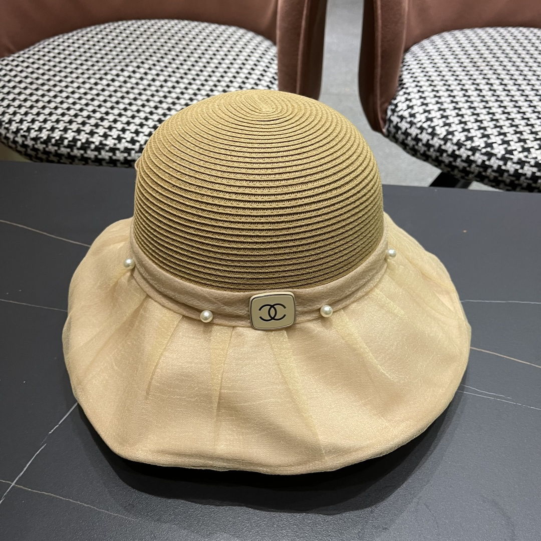 NO:356961,【CHANEL Chanel】Straw hat women's 2025 new sun protection casual bow sun protection fisherman hat with more textured hat Straw hat Fisherman hat Baseball hat, hat, chanel, chanel, espadrilles, hats【CHANEL香奈儿】草帽女2025新款防晒休闲蝴蝶结遮阳渔夫帽更有质感的一款帽子草帽渔夫帽棒球帽,帽子,chanel,chanel,espadrilles,hats,hat