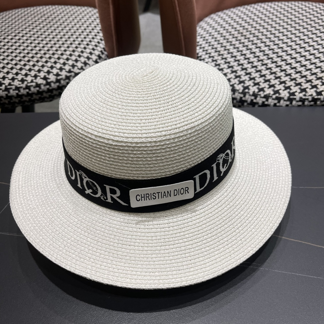 NO:226247,Dior 25 flat straw hat, a super tasteful straw hat ~ the first choice to go out!  The hat is super beautiful and the color is perfect, the hat, straw hat, fisherman's hat, baseball hat, hat, dior, dior, espadrilles, hats19860909Dior迪奥25平顶草帽,一顶超级有品位的草帽了~出街首选！帽型超美腻颜色妥妥,帽子草帽渔夫帽棒球帽,帽子,dior,dior,espadrilles,hats,hat