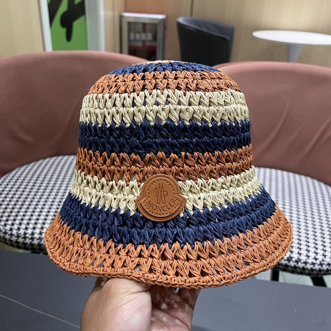 P126 Moncler’s a hand-weave. The colored hat fisherman - 图片 8