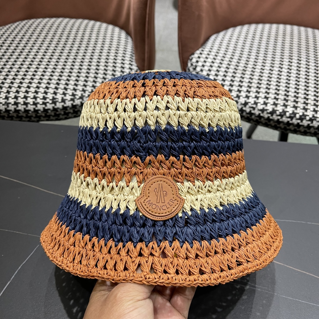 P126 Moncler’s a hand-weave. The colored hat fisherman - 图片 7