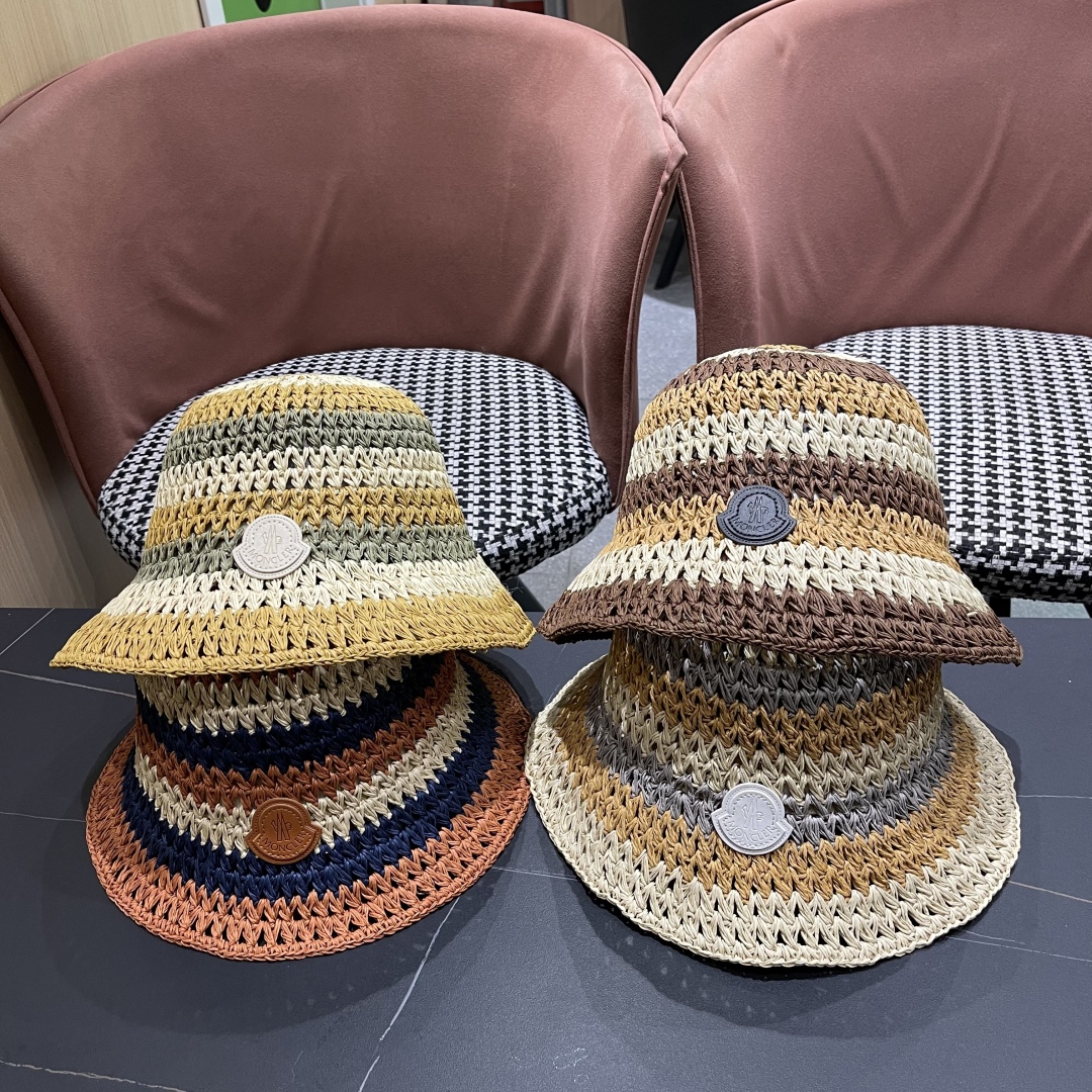 P126 Moncler’s a hand-weave. The colored hat fisherman - 图片 5