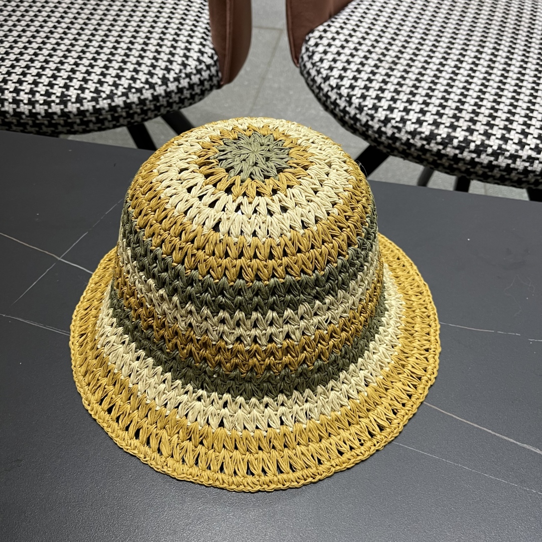 P126 Moncler’s a hand-weave. The colored hat fisherman - 图片 7
