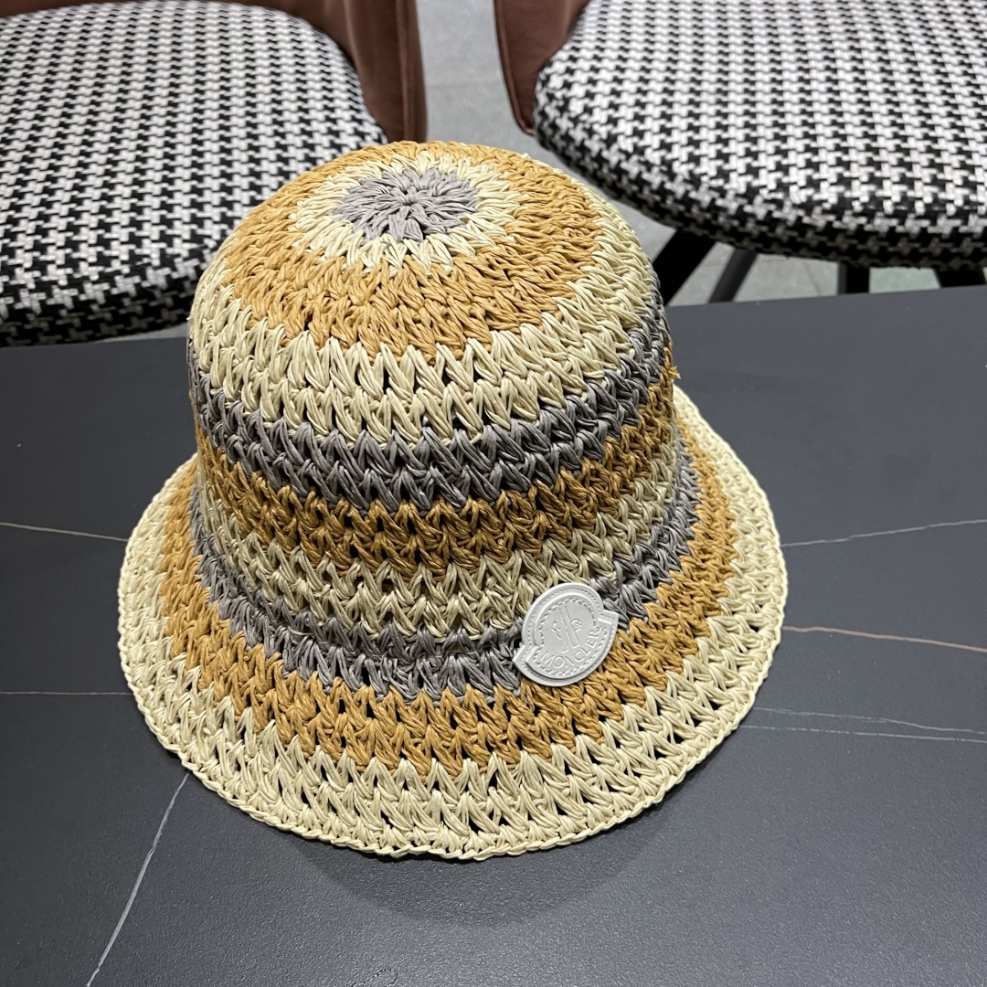 P126 Moncler’s a hand-weave. The colored hat fisherman - 图片 2
