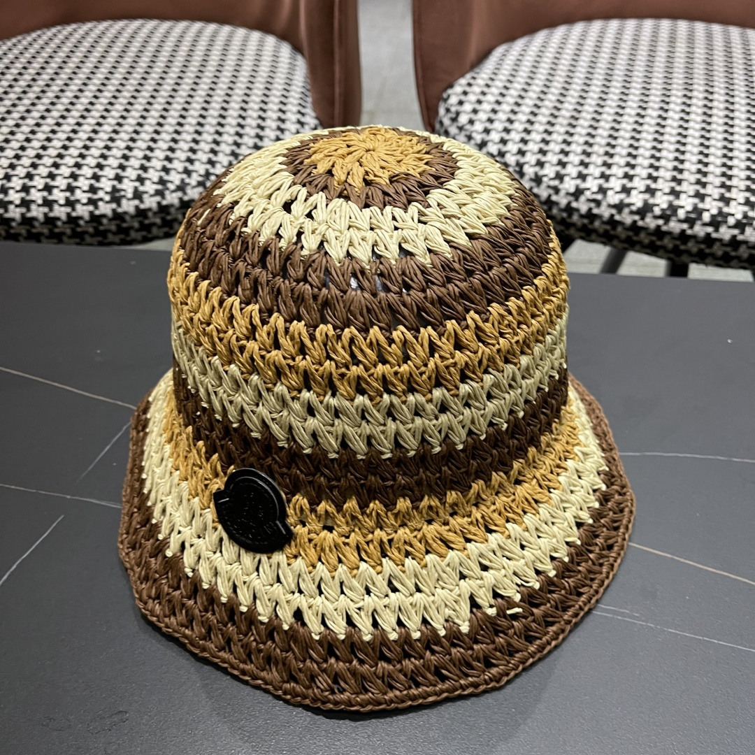 P126 Moncler’s a hand-weave. The colored hat fisherman - 图片 3