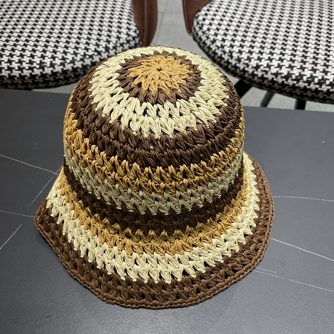 P126 Moncler’s a hand-weave. The colored hat fisherman - 图片 7