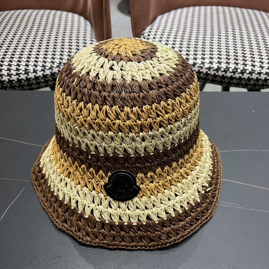 P126 Moncler’s a hand-weave. The colored hat fisherman - 图片 2