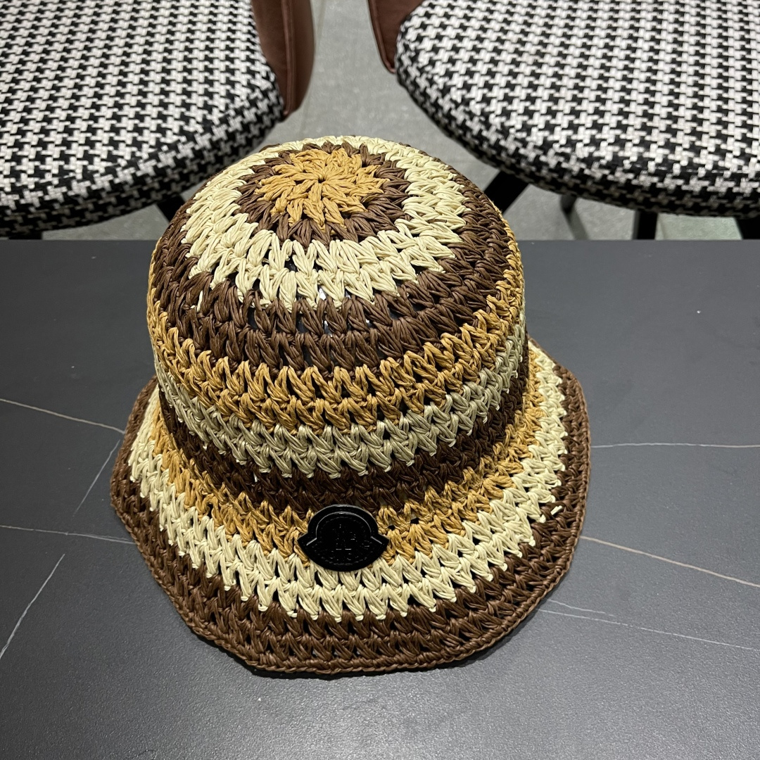 P126 Moncler’s a hand-weave. The colored hat fisherman - 图片 5