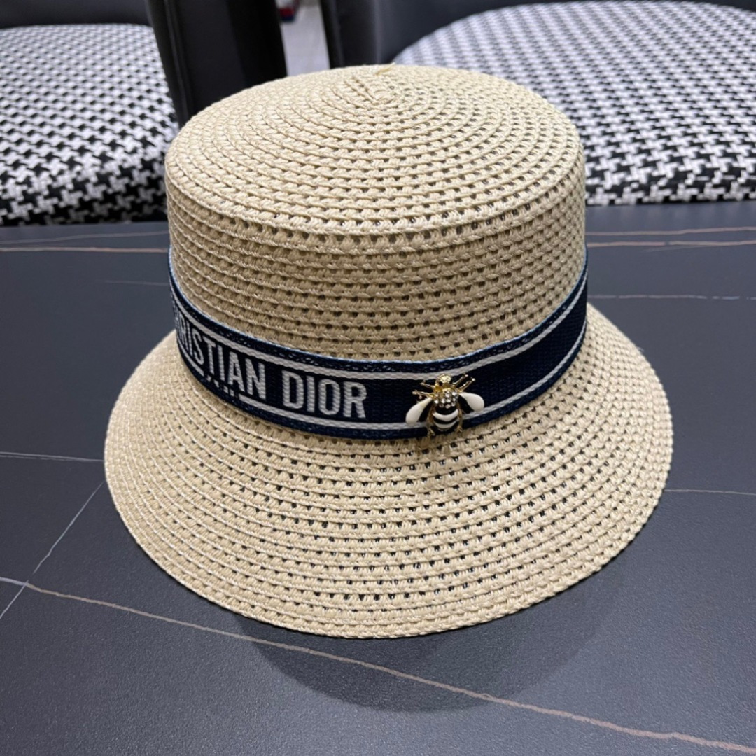 NO:223350,【DIOR Dior】2025 new counter webbing bucket hat and basin hat, straw hat, must-have matching when going out, hat, straw hat, fisherman hat, baseball hat, knit hat, hat, dior, dior, espadrilles, hats19860909【DIOR迪奥】2025新款专柜织带款桶帽盆帽草帽,出街必备超好搭配,帽子草帽渔夫帽棒球帽针织帽,帽子,dior,dior,espadrilles,hats,hat