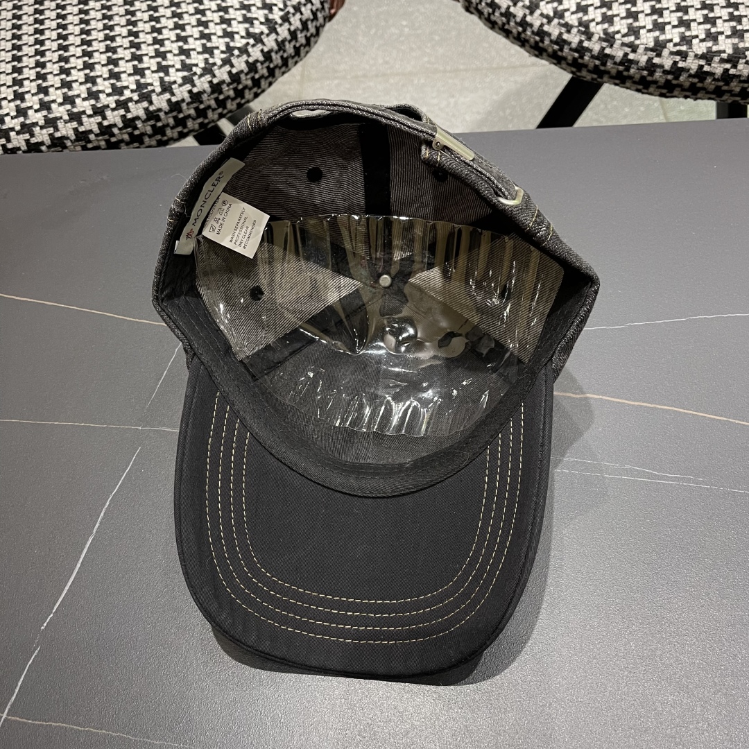  春夏新款 蒙口MONCLER2025新款拼色棒球帽，年轻时尚潮人穿搭色系，视觉效果超强，好看有质感！