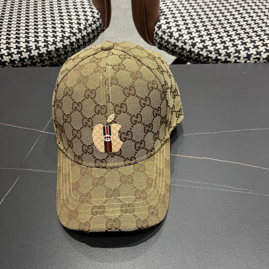  古奇棒球帽♥️GUCCI🧢官网新品，2025棒球帽，原单品质火爆来袭 🔥🎩 工艺非常精美 高档大气上档