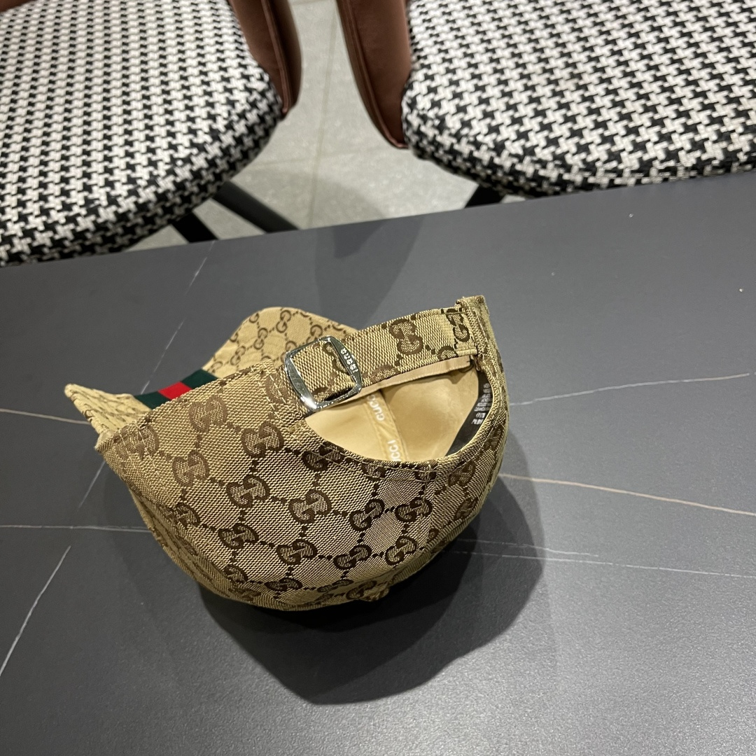  古奇棒球帽♥️GUCCI🧢官网新品，2025棒球帽，原单品质火爆来袭 🔥🎩 工艺非常精美 高档大气上档