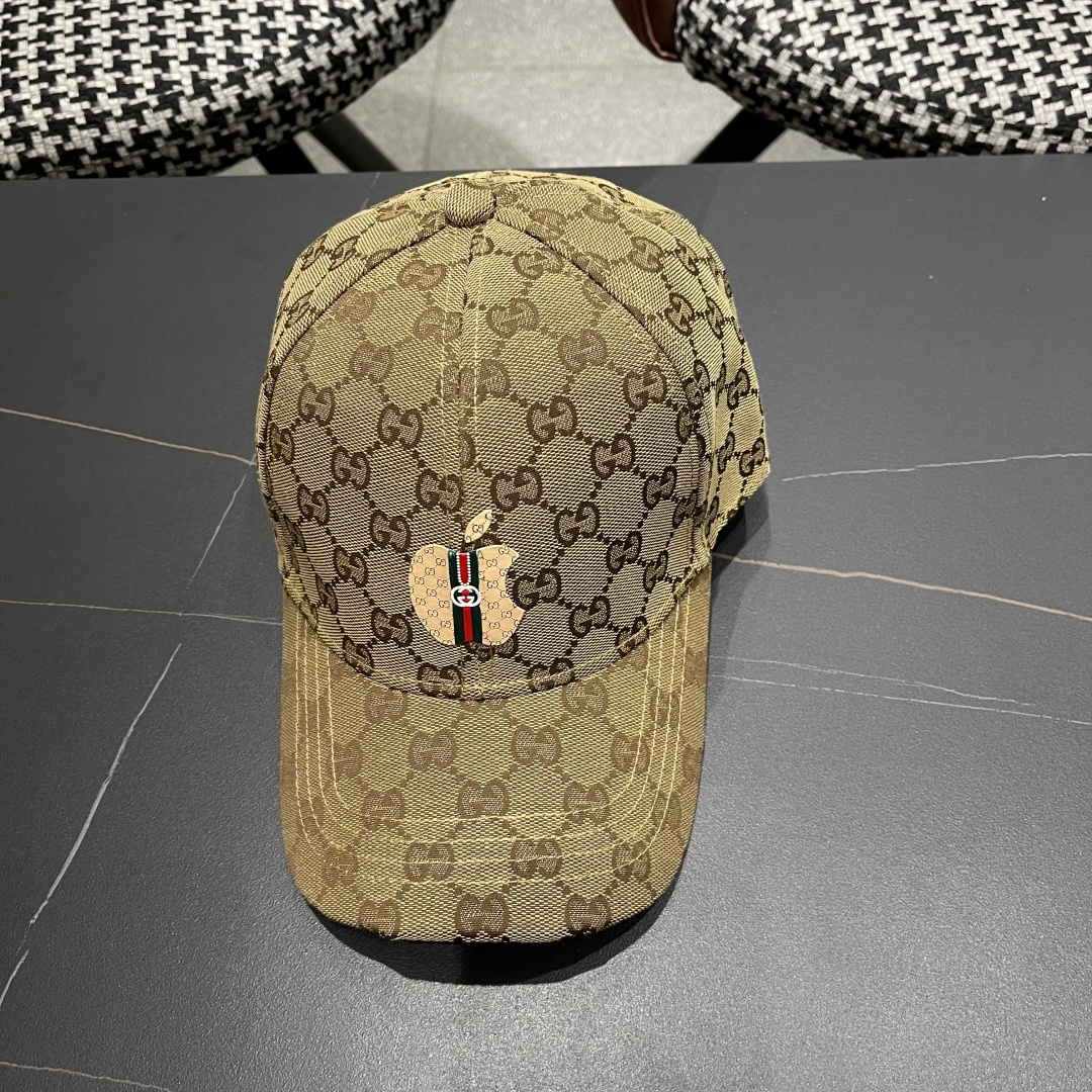  古奇棒球帽♥️GUCCI🧢官网新品，2025棒球帽，原单品质火爆来袭 🔥🎩 工艺非常精美 高档大气上档