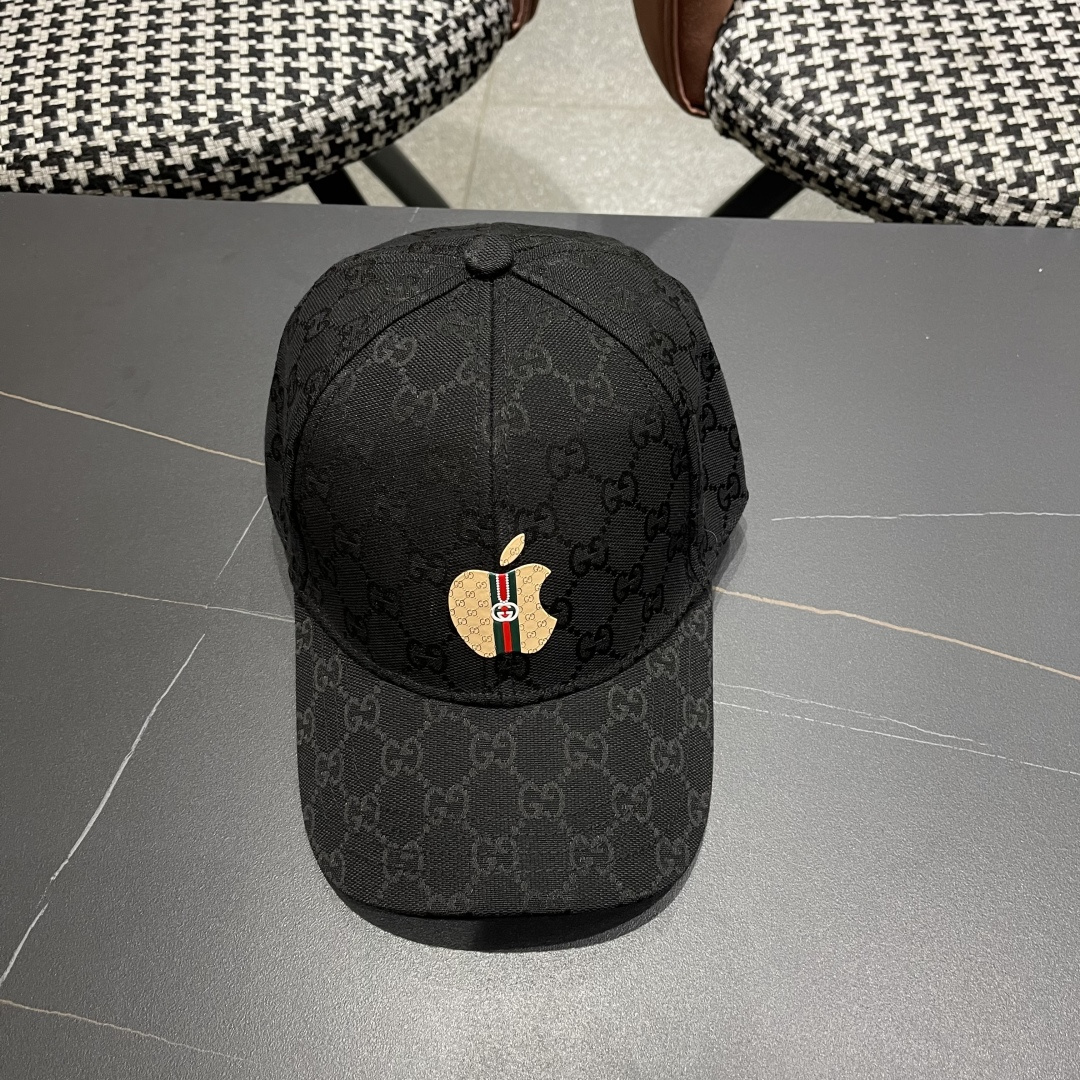  古奇棒球帽♥️GUCCI🧢官网新品，2025棒球帽，原单品质火爆来袭 🔥🎩 工艺非常精美 高档大气上档