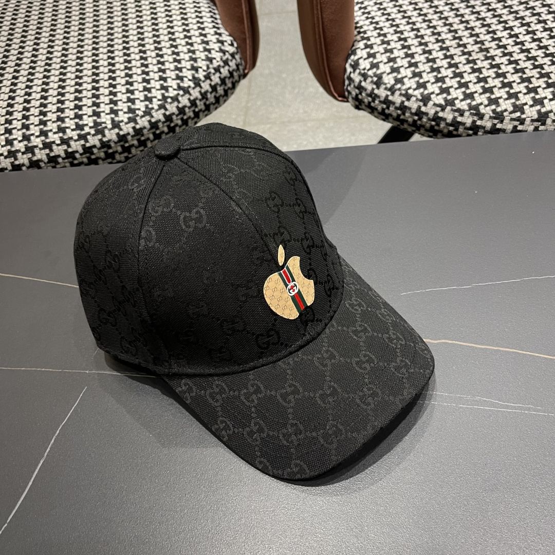 古奇棒球帽♥️GUCCI🧢官网新品，2025棒球帽，原单品质火爆来袭 🔥🎩 工艺非常精美 高档大气上档