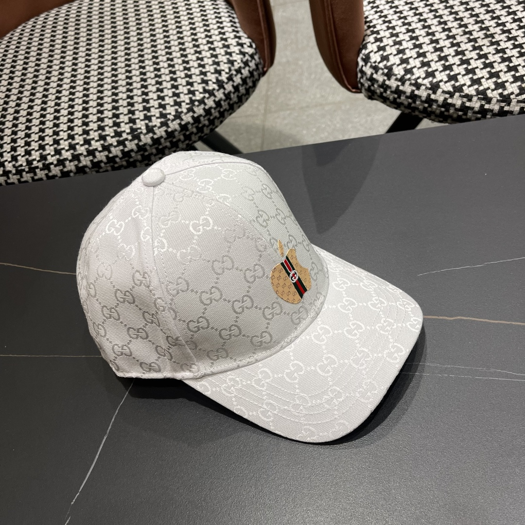  古奇棒球帽♥️GUCCI🧢官网新品，2025棒球帽，原单品质火爆来袭 🔥🎩 工艺非常精美 高档大气上档