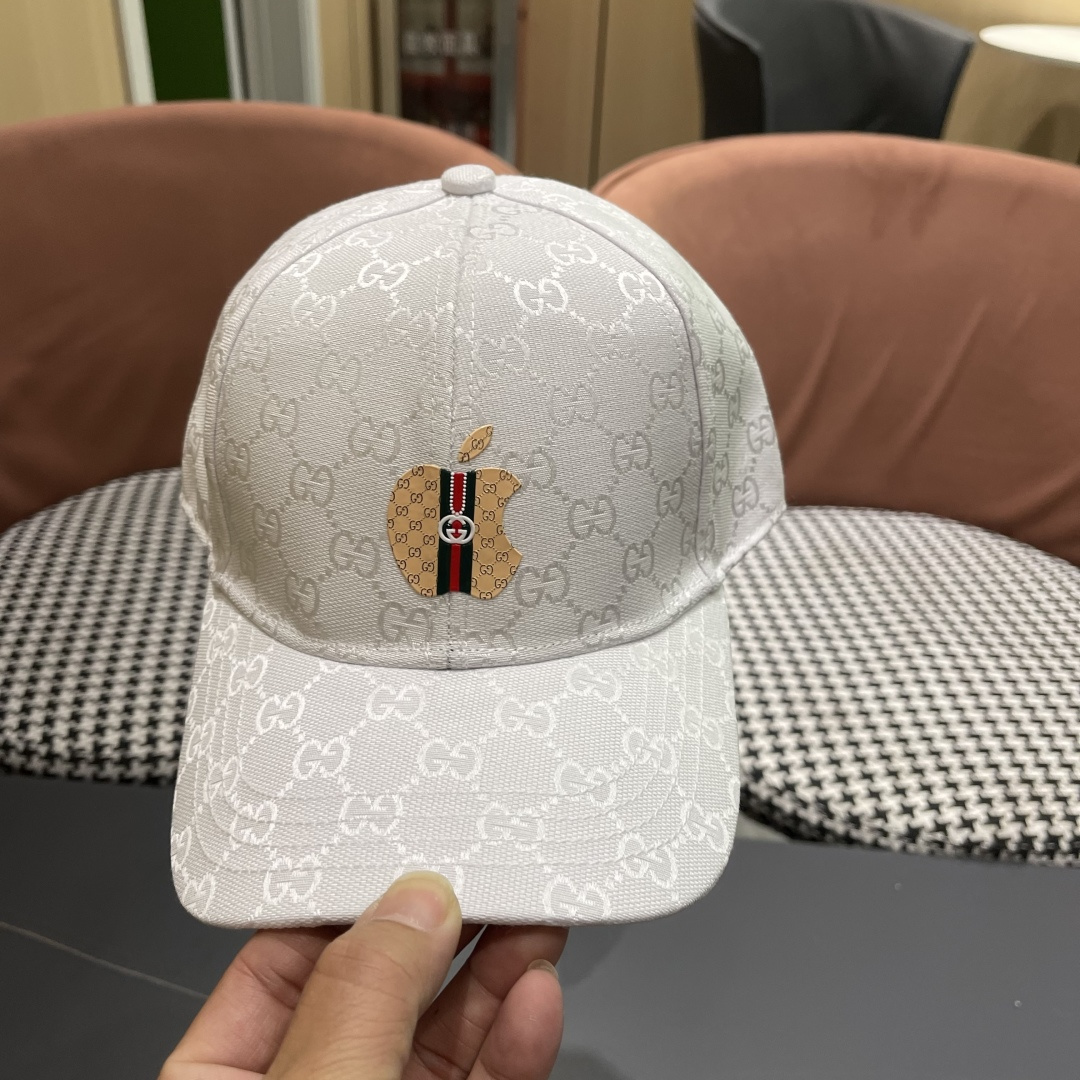  古奇棒球帽♥️GUCCI🧢官网新品，2025棒球帽，原单品质火爆来袭 🔥🎩 工艺非常精美 高档大气上档