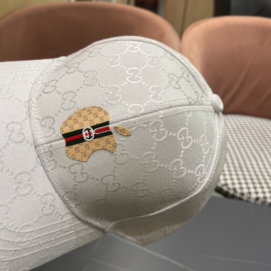  古奇棒球帽♥️GUCCI🧢官网新品，2025棒球帽，原单品质火爆来袭 🔥🎩 工艺非常精美 高档大气上档