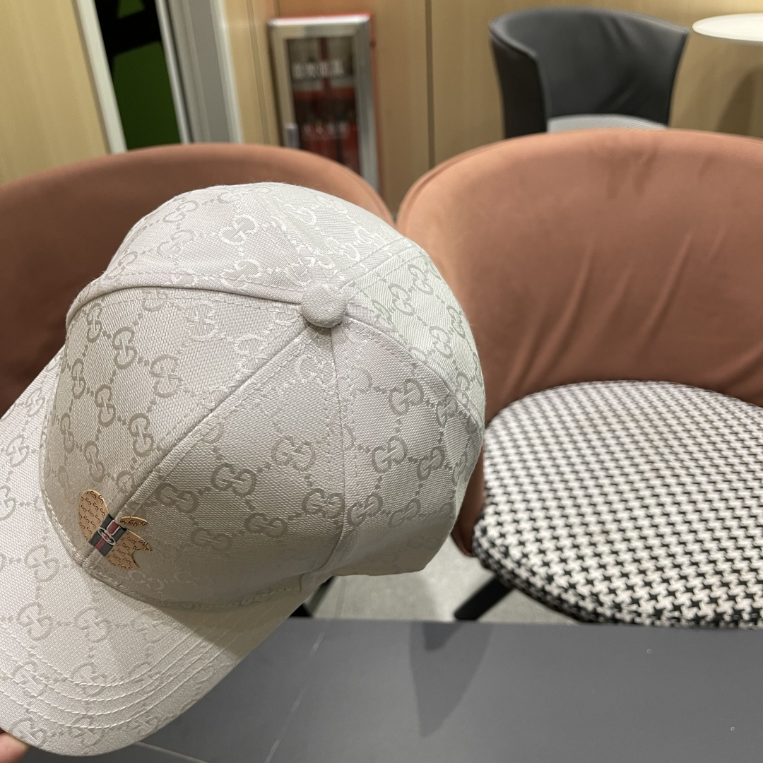  古奇棒球帽♥️GUCCI🧢官网新品，2025棒球帽，原单品质火爆来袭 🔥🎩 工艺非常精美 高档大气上档