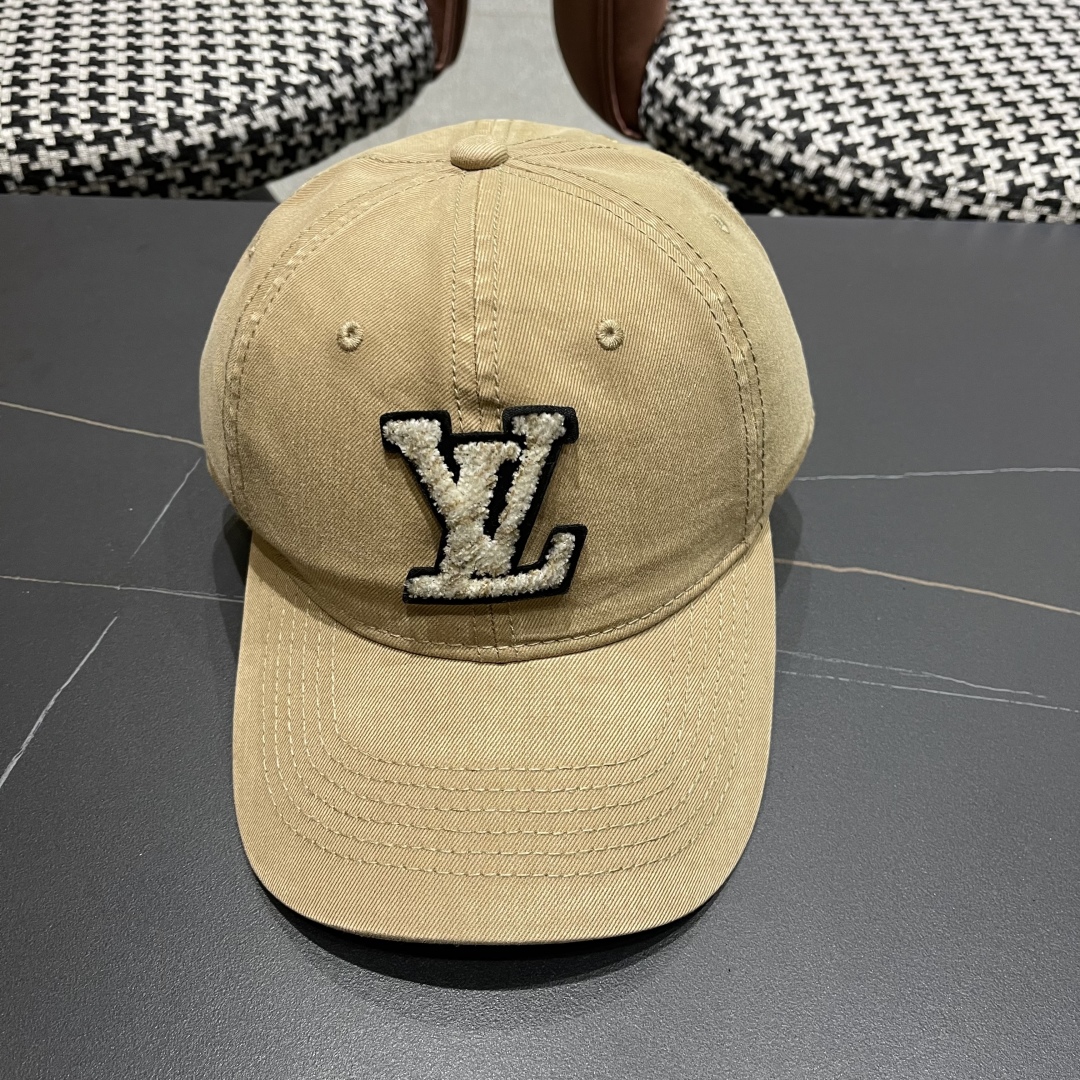  LouiVuittonLV👒专柜新款路易威登2025新年棒球帽，简单大方 男女通用遮阳帽，