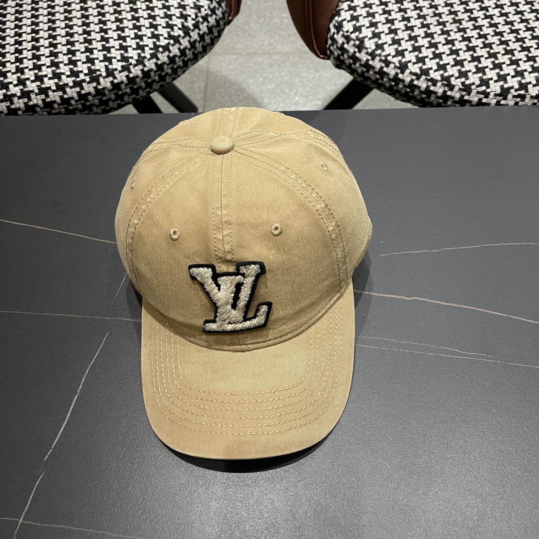  LouiVuittonLV👒专柜新款路易威登2025新年棒球帽，简单大方 男女通用遮阳帽，