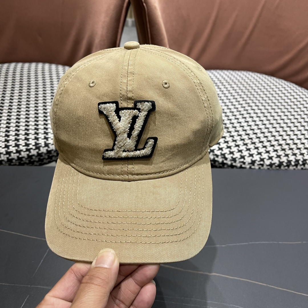  LouiVuittonLV👒专柜新款路易威登2025新年棒球帽，简单大方 男女通用遮阳帽，