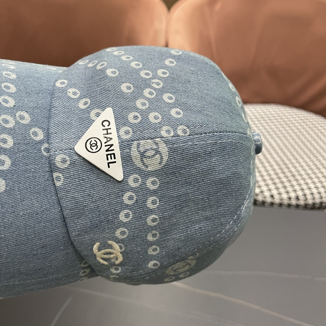 Chanel香奈儿欧美风棒球帽2025 春夏新款休闲遮阳百搭牛仔