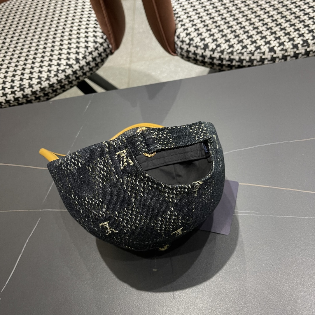 LouiVuittonLV👒专柜2025新款路易威登家牛仔棒球帽，简单大方 男女通用遮阳帽，